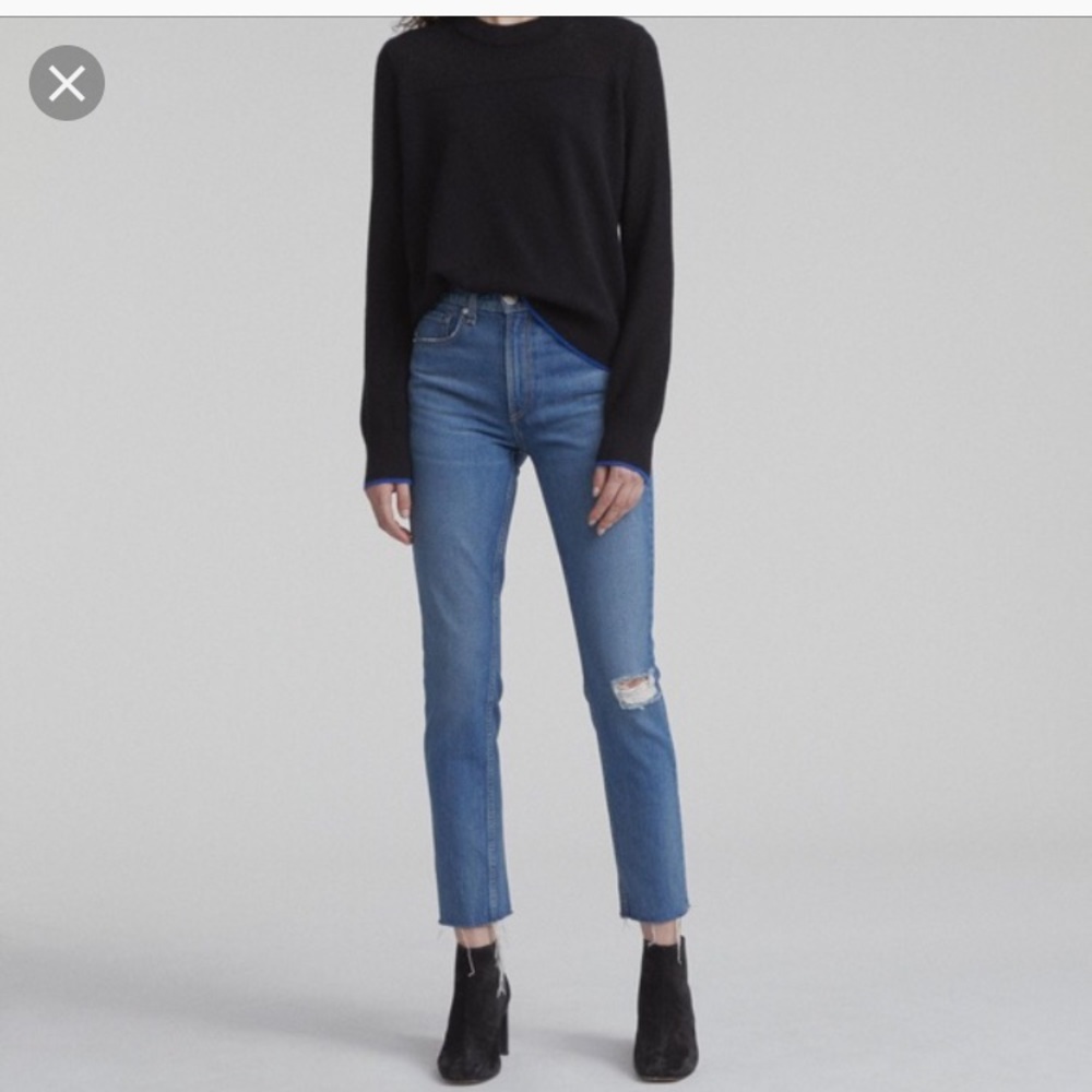Rag & Bone pamela high rise skinny sz28 NWT